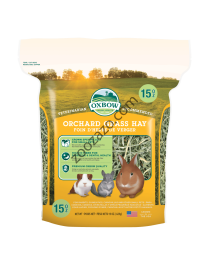 Натурално сено от овощна градинска трева за Гризачи, 425 гр. - Oxbow Orchard Grass Hay